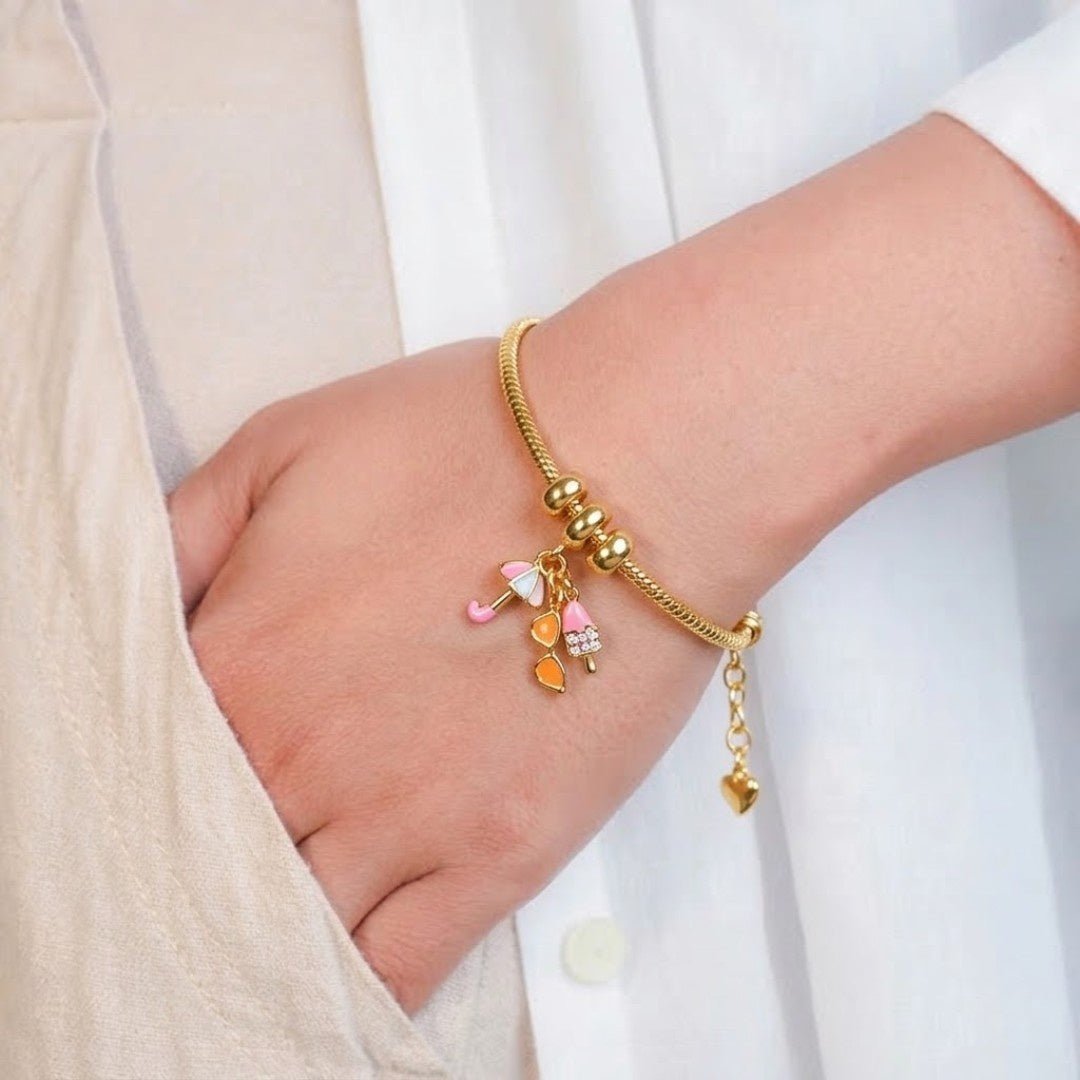 Beach Day Charm Bracelet - Upakarnaproduct_type