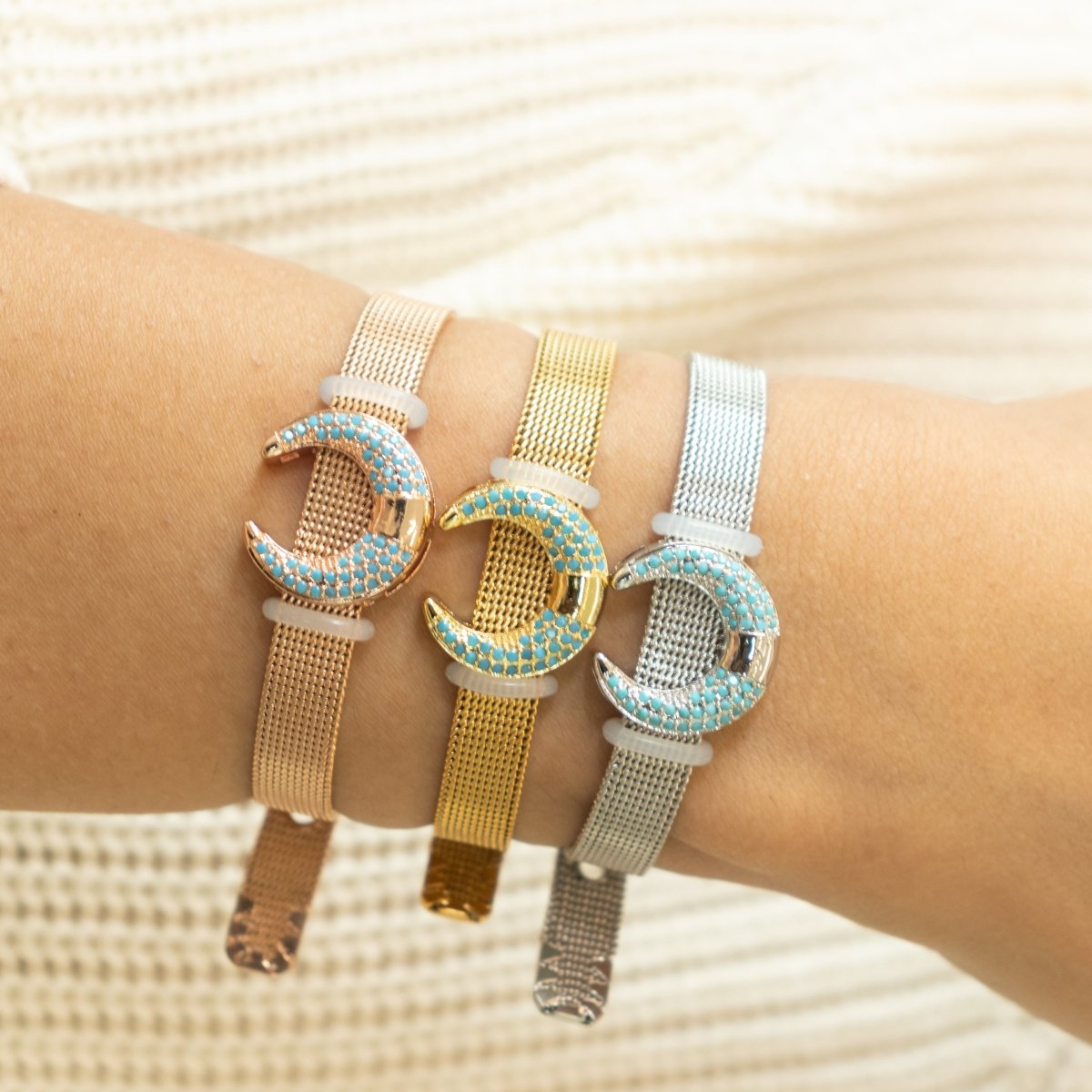 Blue Horseshoe Watch belt - Upakarnaproduct_type