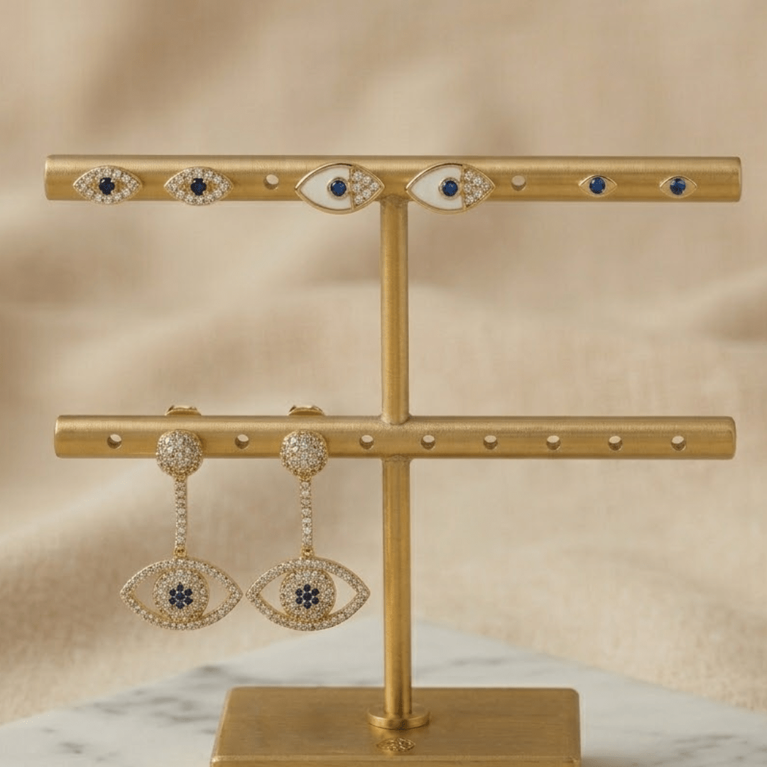 Celestial Evil Eye Earring Stack - Upakarnaproduct_type