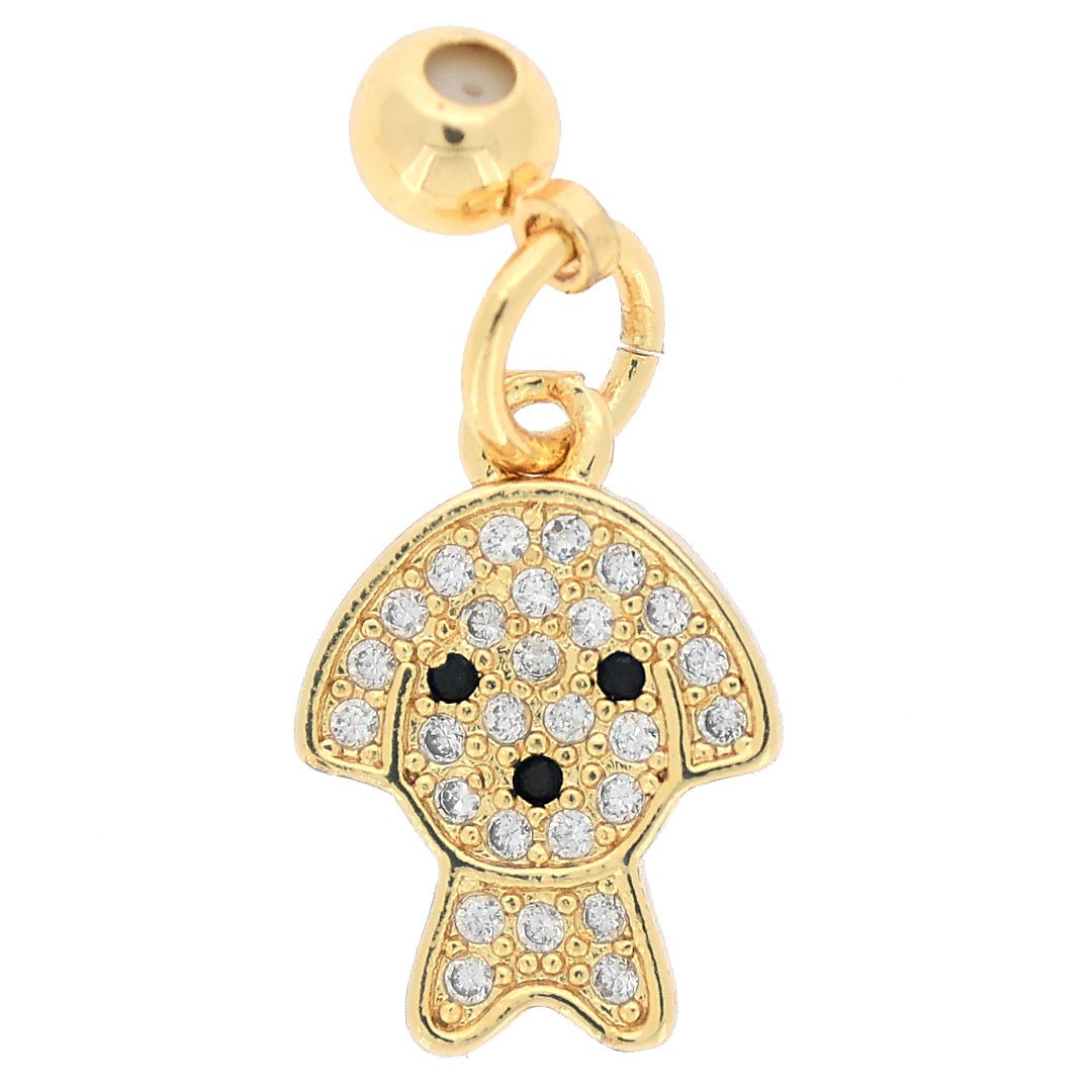 Custom Name Necklace with Charms | Gold Finish Pendant for Women & Teens - Upakarnaproduct_type