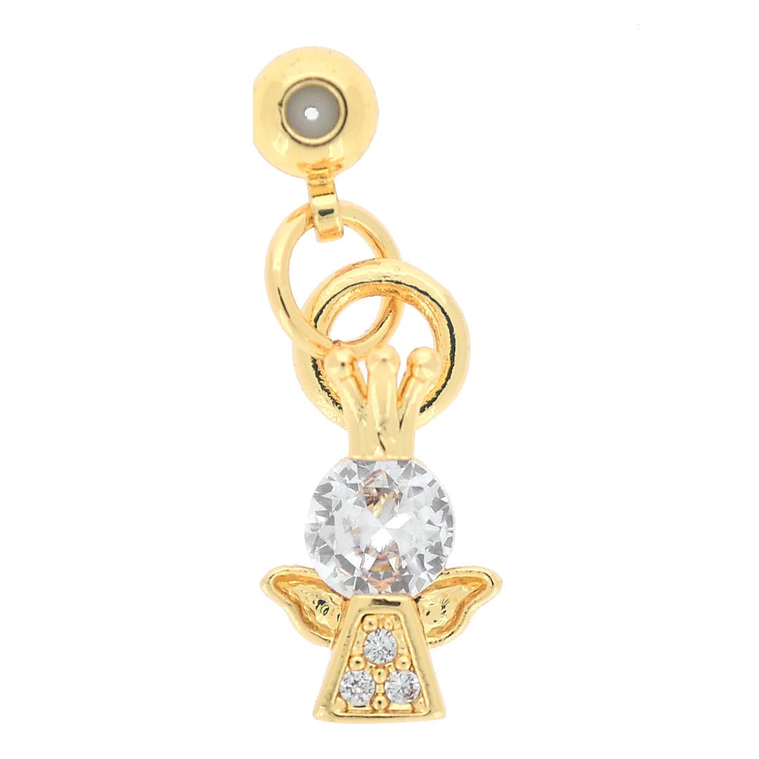 Custom Name Necklace with Charms | Gold Finish Pendant for Women & Teens - Upakarnaproduct_type
