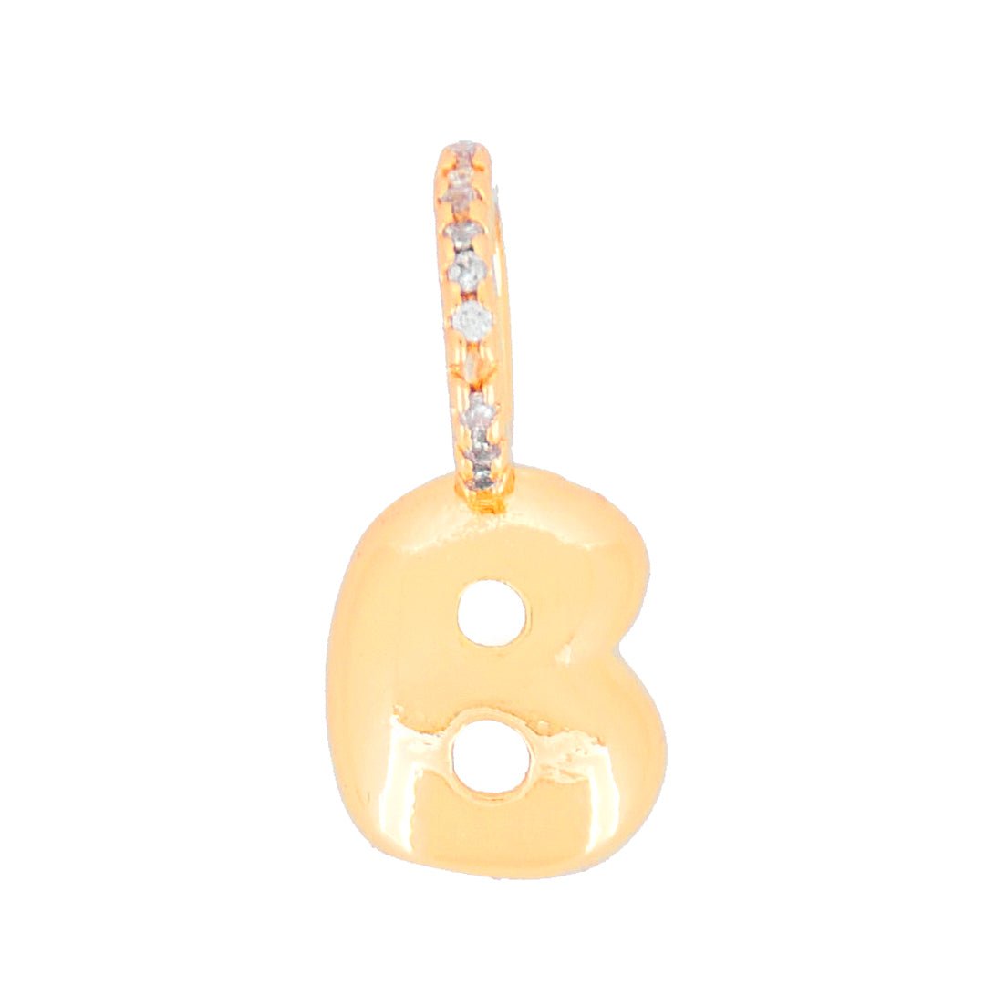 Dainty Alphabet Charm Necklace | Personalised Dangling Initial Pendant - Upakarnaproduct_type