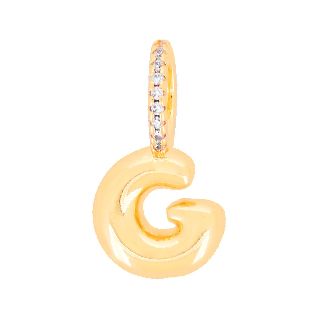 Dainty Alphabet Charm Necklace | Personalised Dangling Initial Pendant - Upakarnaproduct_type