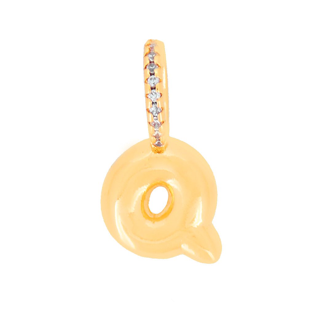 Dainty Alphabet Charm Necklace | Personalised Dangling Initial Pendant - Upakarnaproduct_type