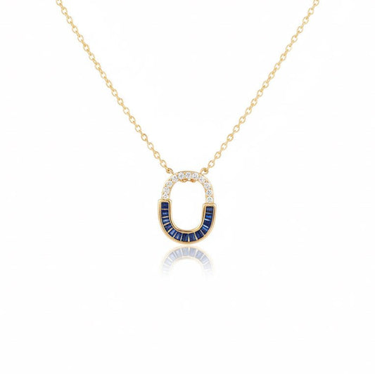 Diamond Arc Necklace