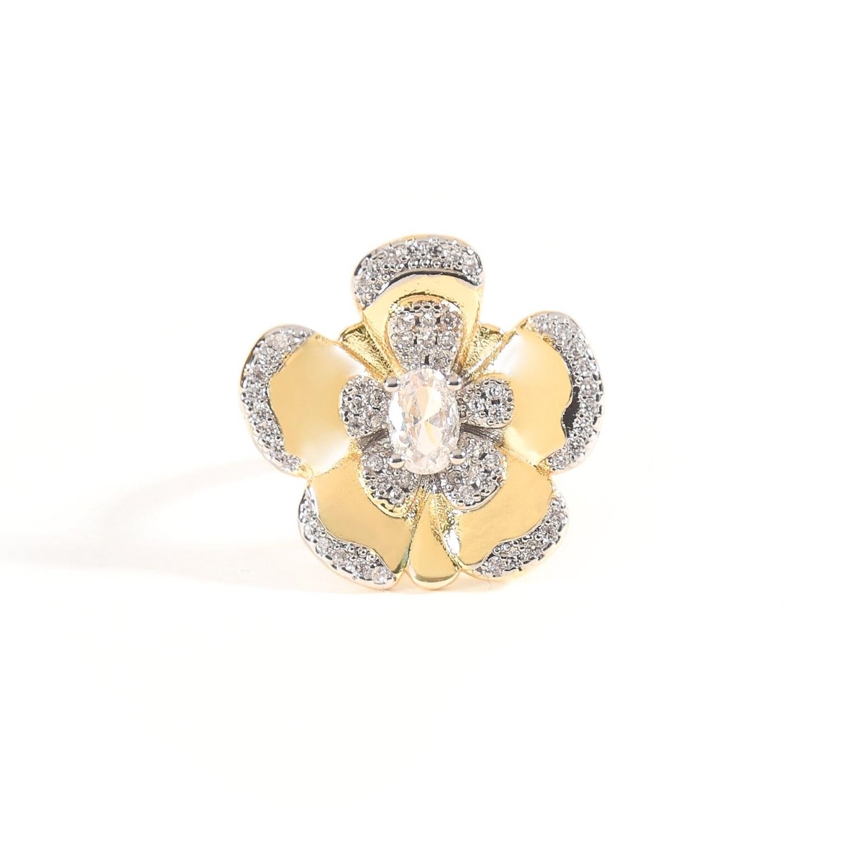 Diamond Drape Ring Stack - Upakarnaproduct_type