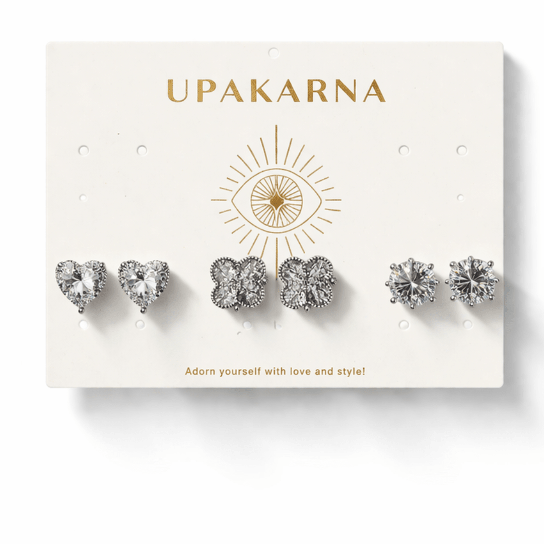 Diamond Dust Earring Stack - Upakarnaproduct_type