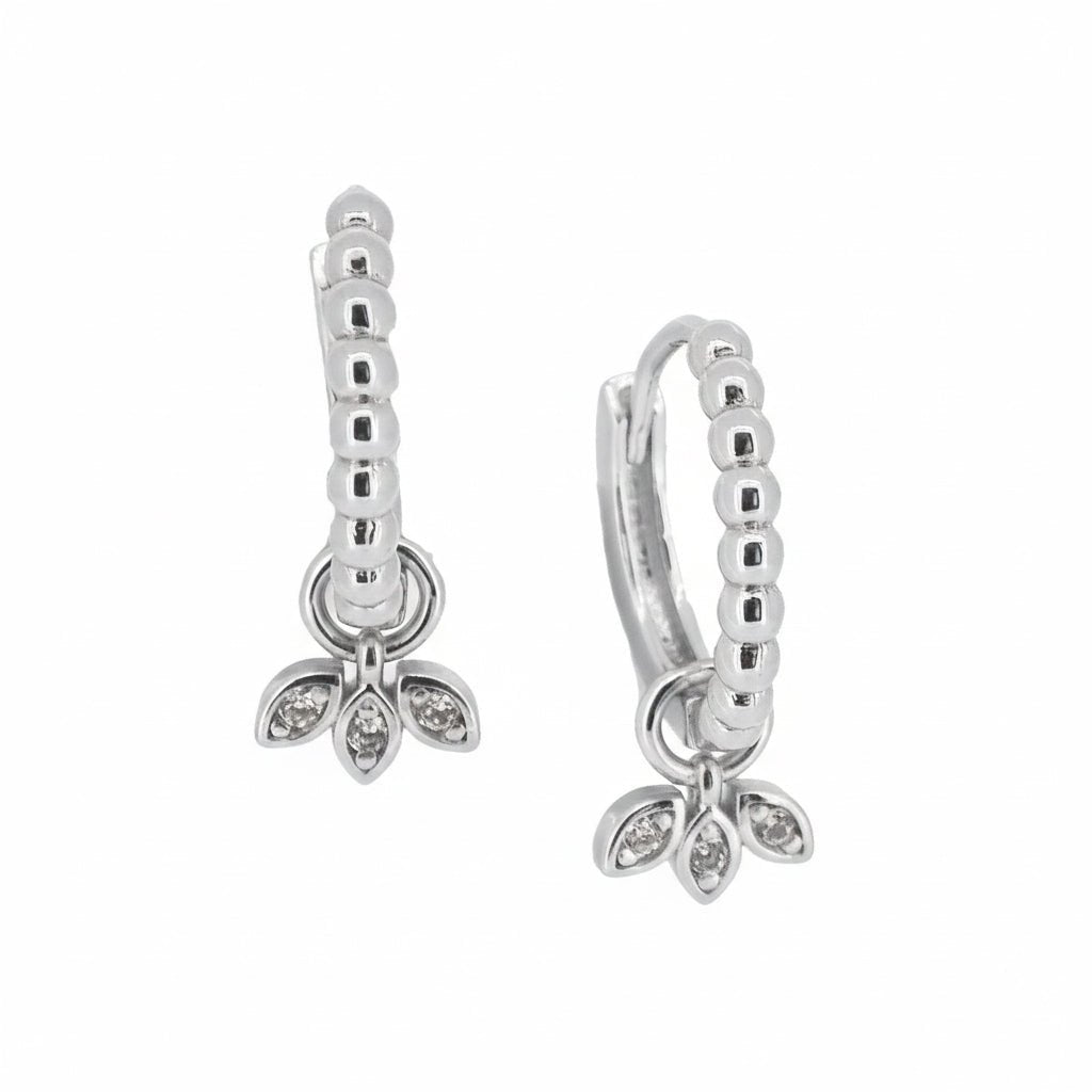 Diamond Petal Drop Earring - Upakarnaproduct_type