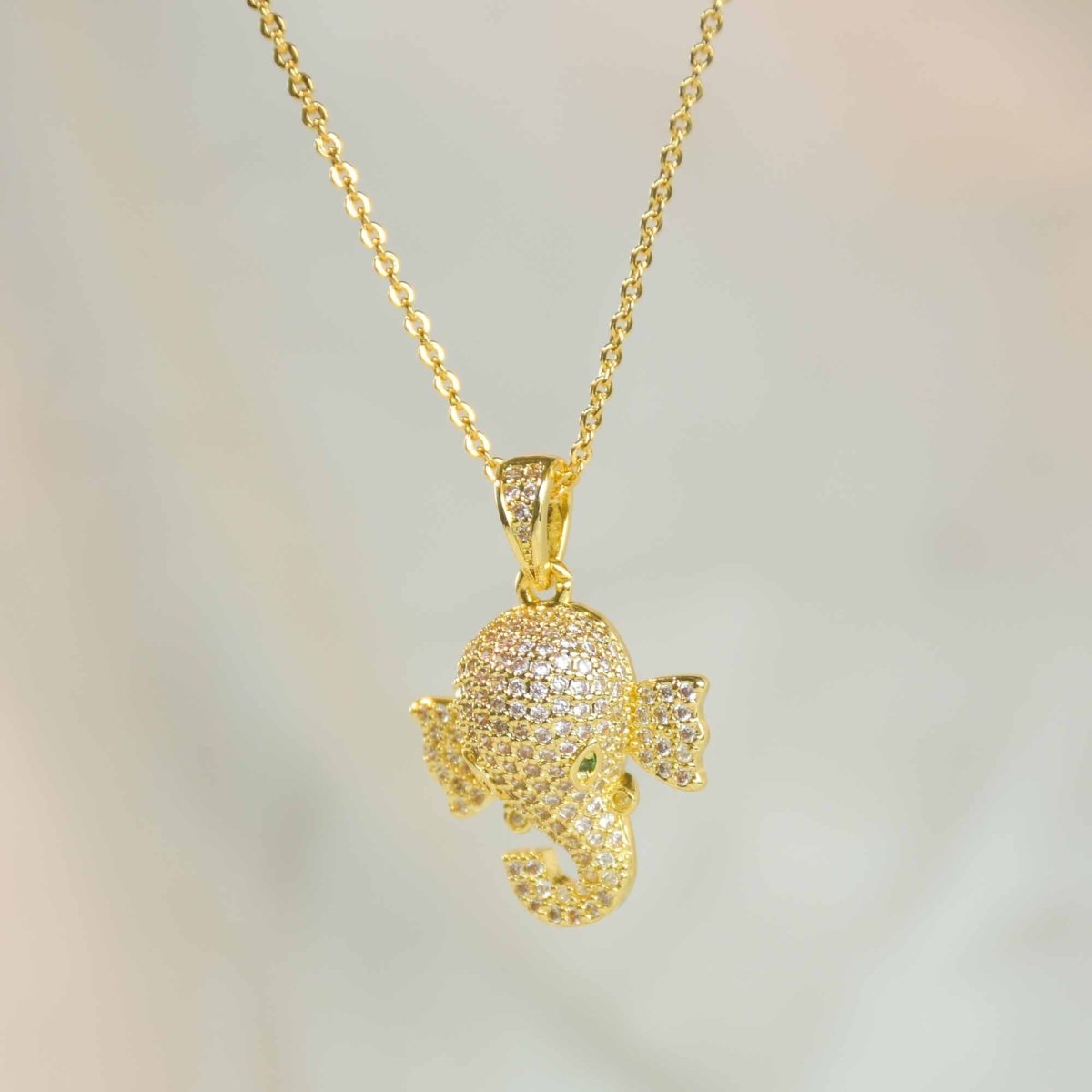 Divine Ganesha Pendant Necklace - Upakarnaproduct_type