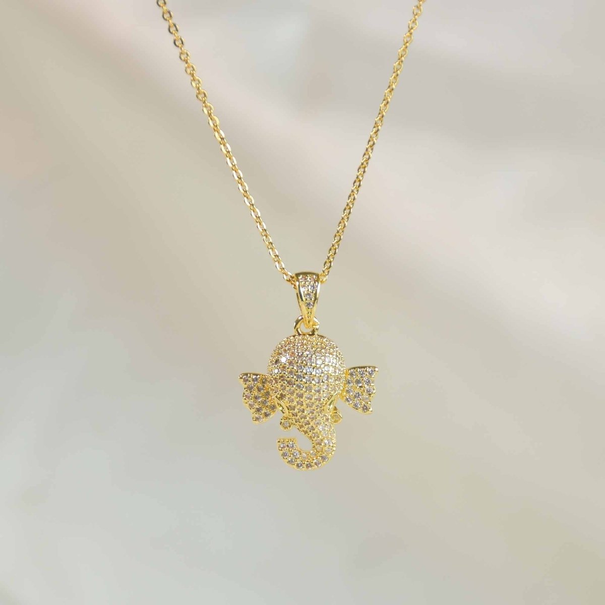 Divine Ganesha Pendant Necklace - Upakarnaproduct_type