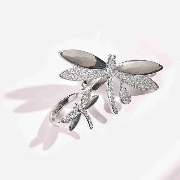 Enchanted Blossom Stack | Anti-tarnish | Gold-plated