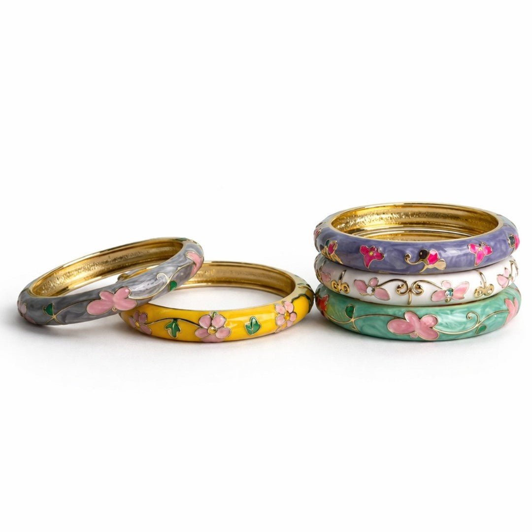 Enchanted Bloom Kids Bangle - Upakarnaproduct_type