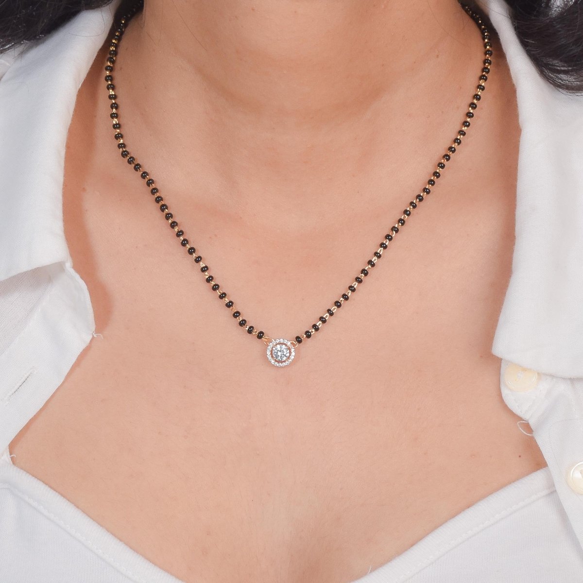 Eternal Circle Mangalsutra Necklace - Upakarnaproduct_type