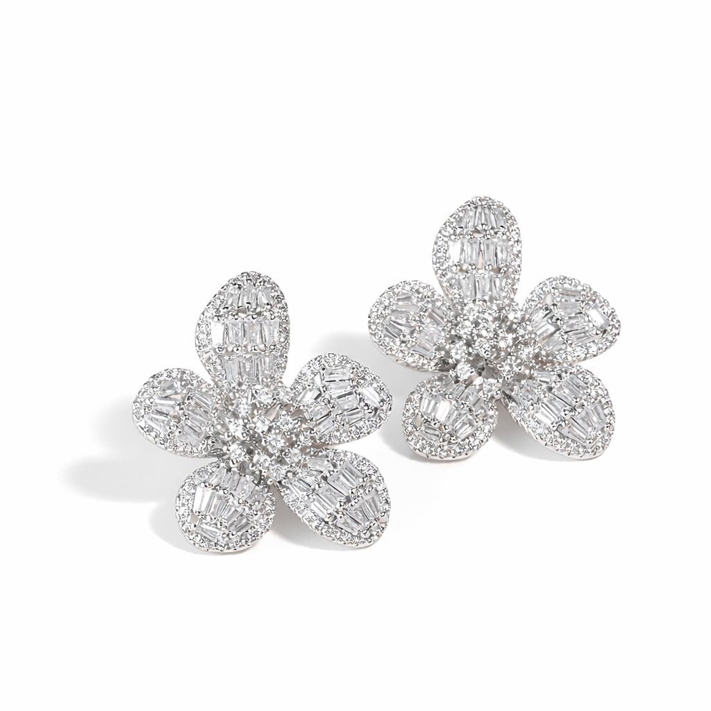 Eternal Diamond Bloom Earrings - Upakarnaproduct_type