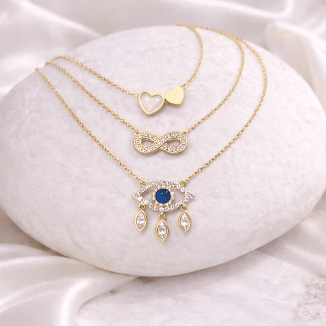 Eternal Infinity Necklace Stack - Upakarnaproduct_type