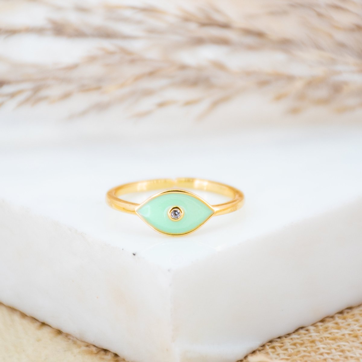 Evil Eye Pastel Ring - Upakarnaproduct_type