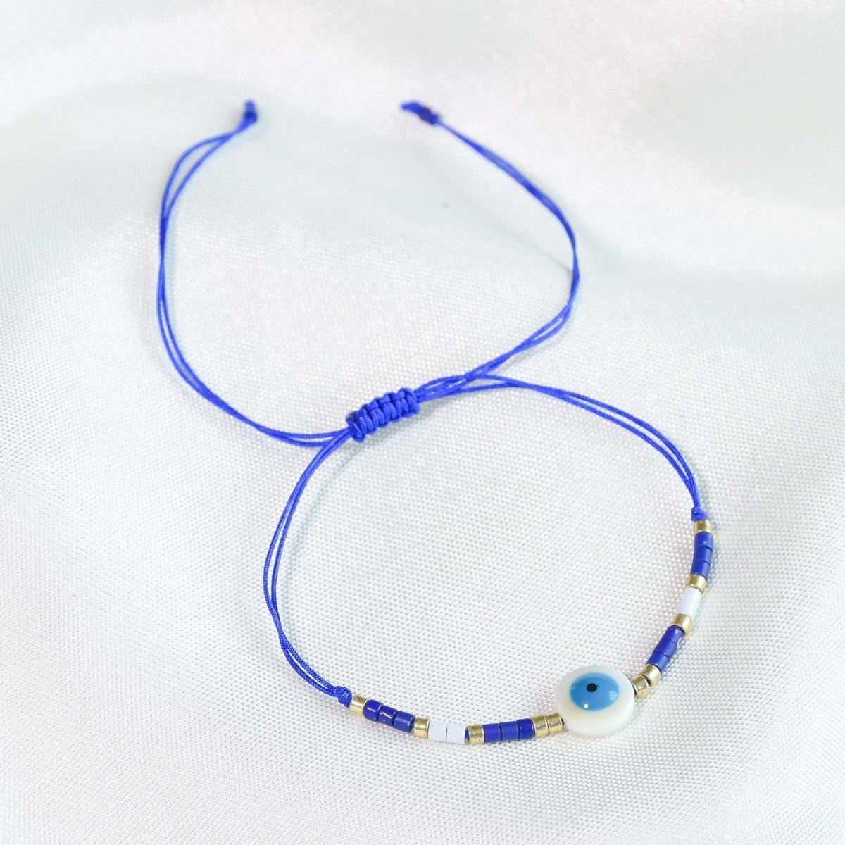 Evil Eye Rakhi Bracelets Set of 6 - Upakarnaproduct_type