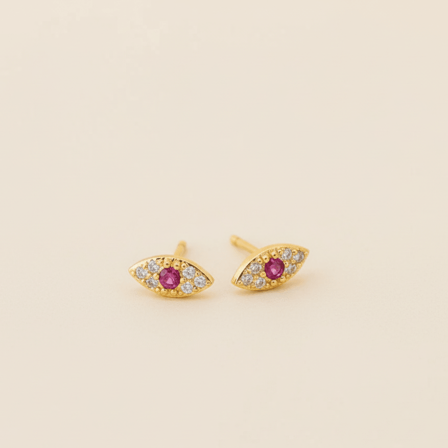 Evil Eye Tiny Studs - Upakarnaproduct_type