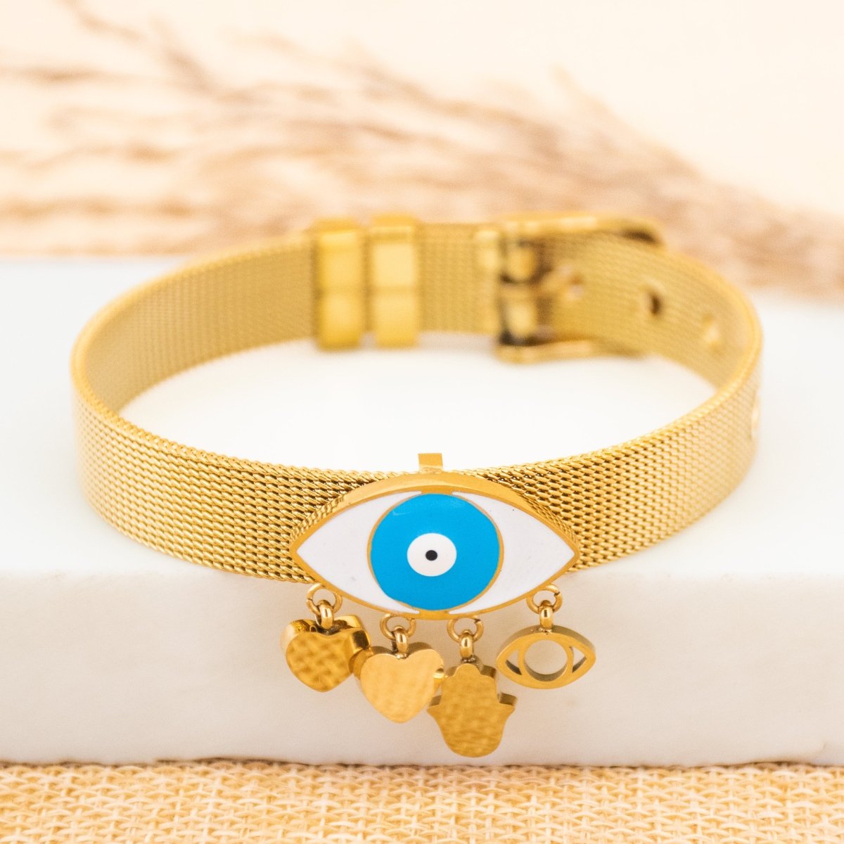 Eye Evil Charm Watch Belt - Upakarnaproduct_type