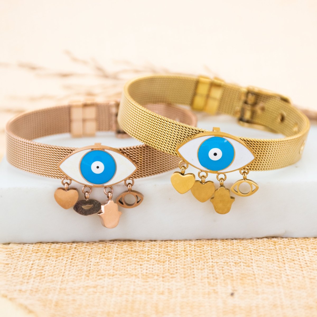 Eye Evil Charm Watch Belt - Upakarnaproduct_type