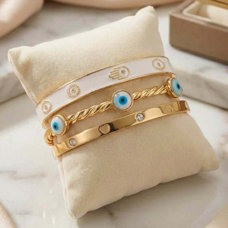 Golden Hour Bangle Stack - Upakarnaproduct_type