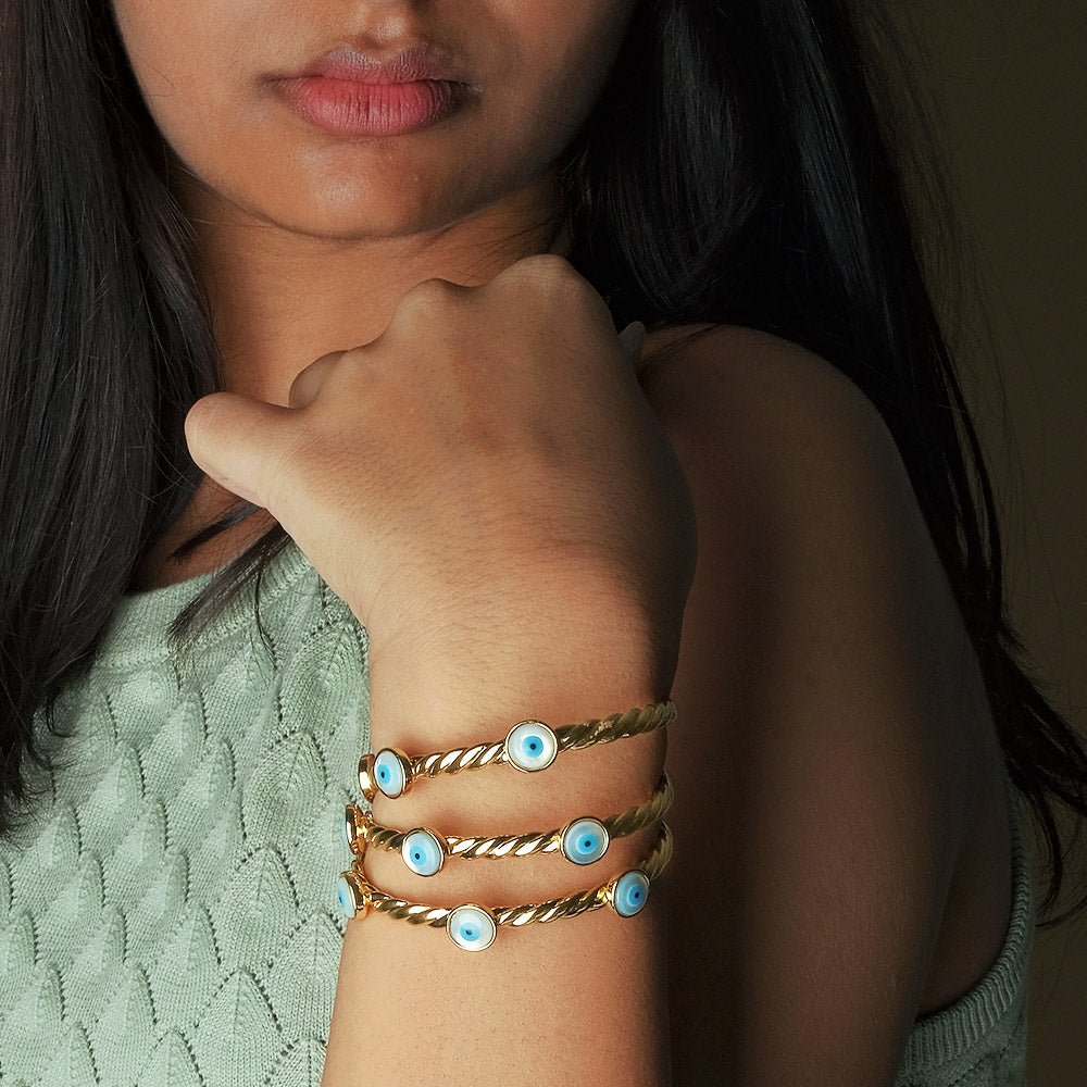 Golden Hour Bangle Stack - Upakarnaproduct_type