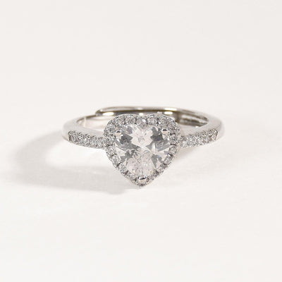 Heart Diamond Ring