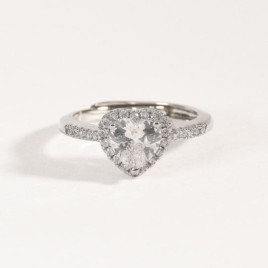 Heart Diamond Ring