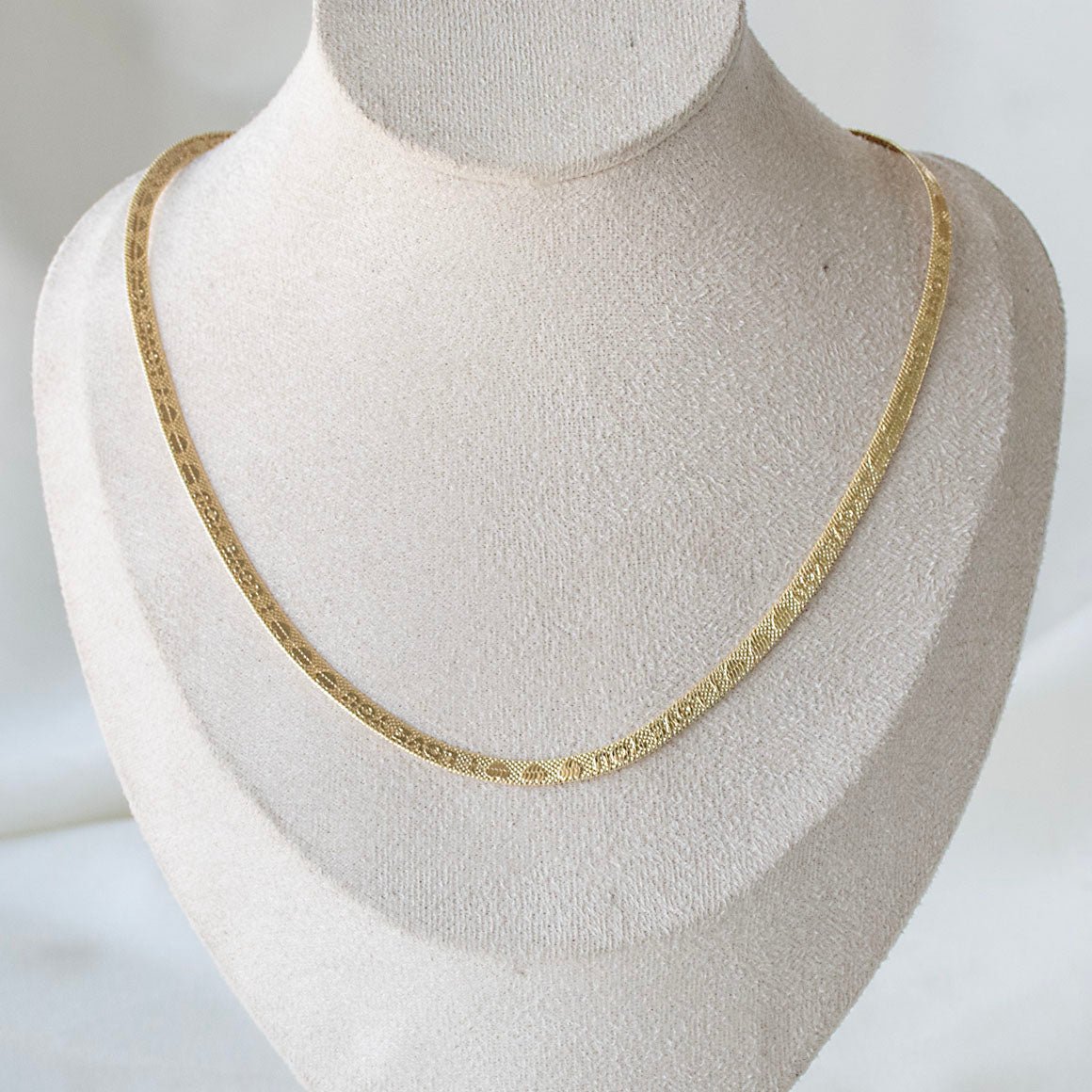I Love You Snake Chain Necklace - Upakarnaproduct_type