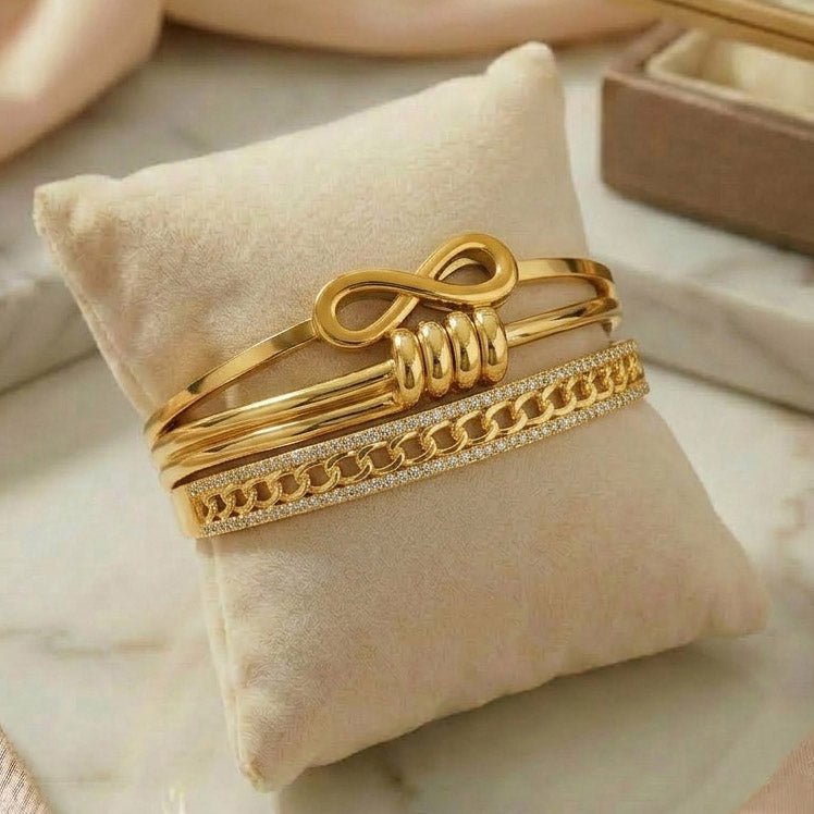 Infinite Glow Bangle Stack - Upakarnaproduct_type