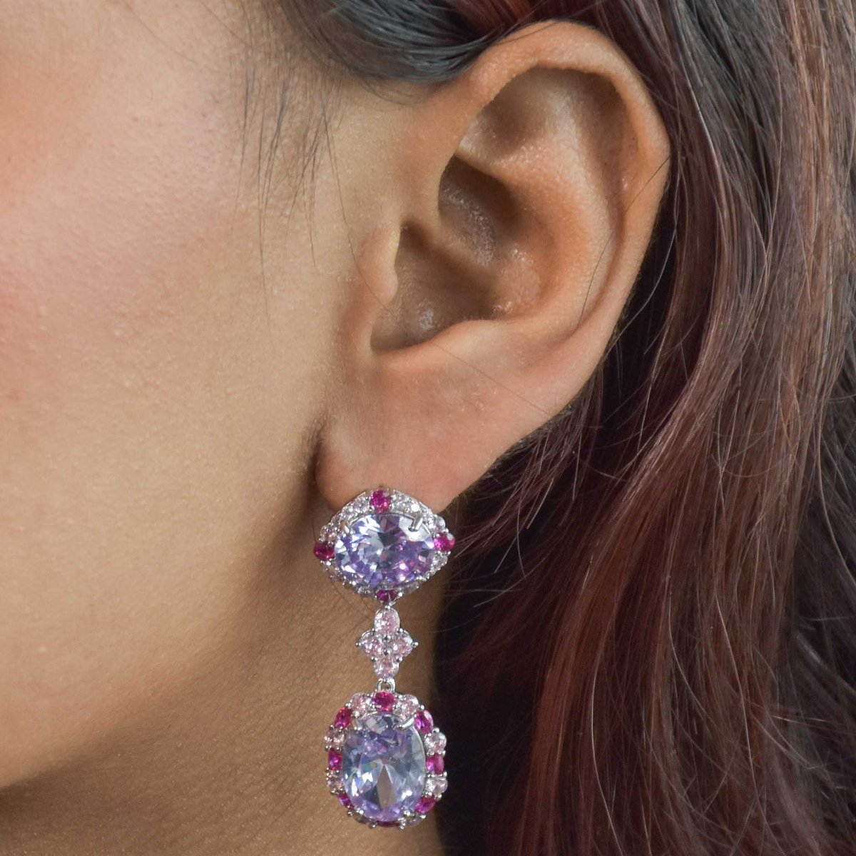 Lavender Drift Earrings - Upakarnaproduct_type