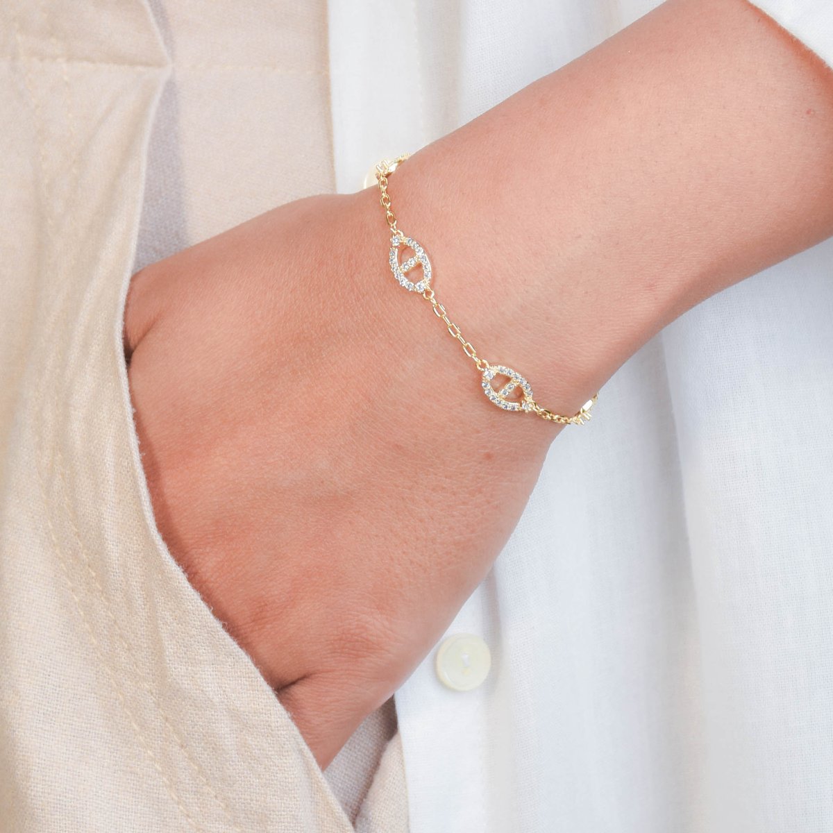 Mariner Glided Bracelet - Upakarnaproduct_type