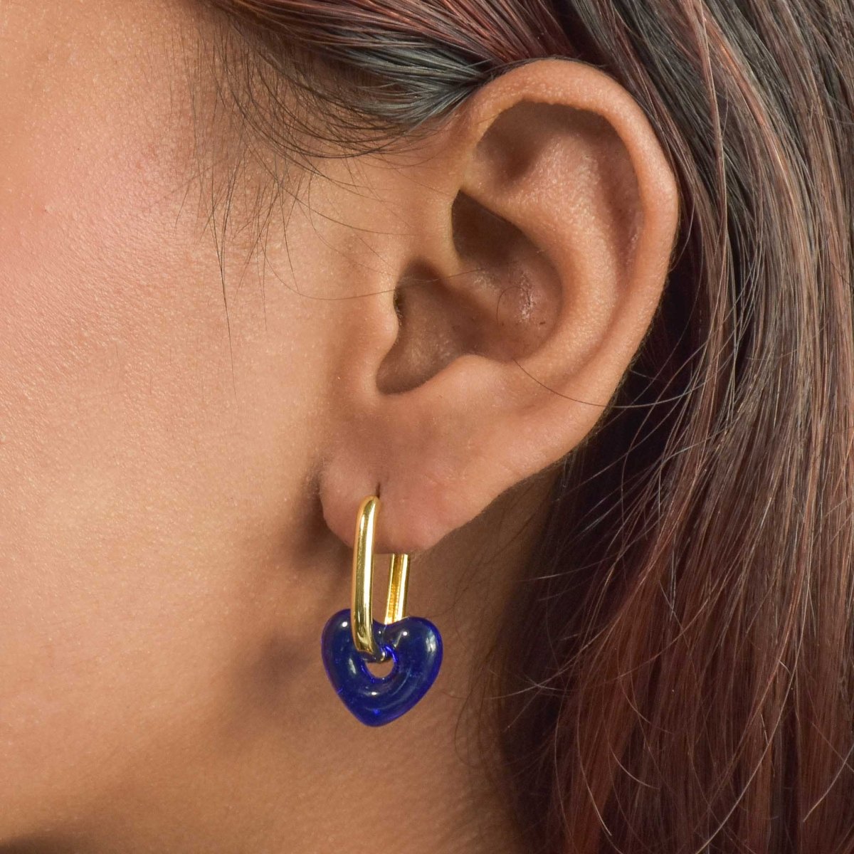 Mini Heart Hoop Earring Stack