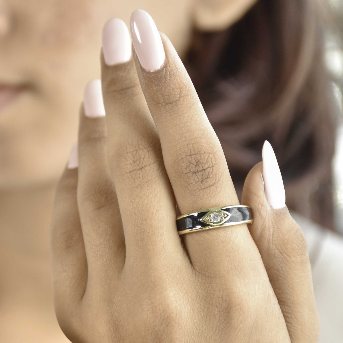 Mystic Evil Eye Ring - Upakarnaproduct_type