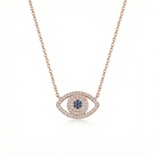 Oceanic Evil Eye Necklace
