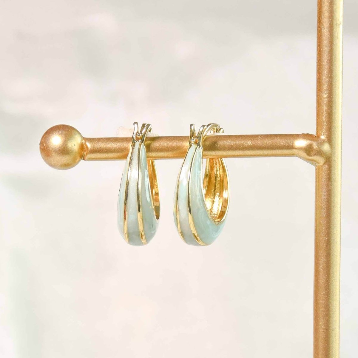 Pastel Enamel Hoops - Upakarnaproduct_type
