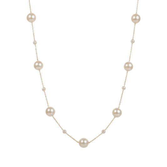 Pearl Cascade Necklace