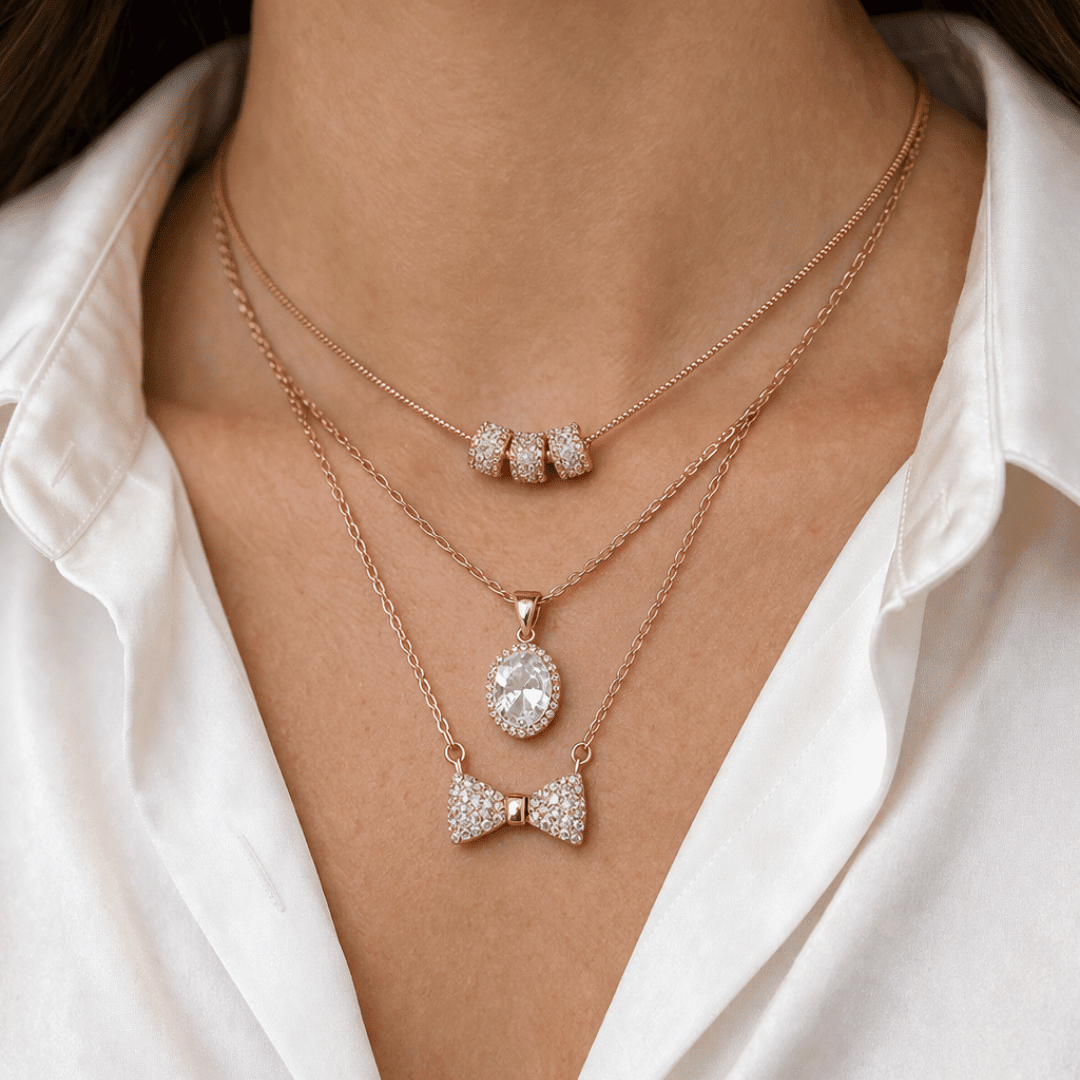 Petite Princess Necklace Stack - Upakarnaproduct_type