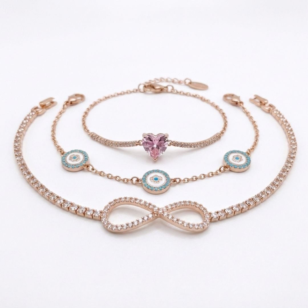 Pink Dream Bracelet Stack - Upakarnaproduct_type