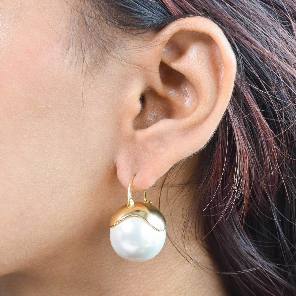 Sea Pearl Drop Earring - Upakarnaproduct_type