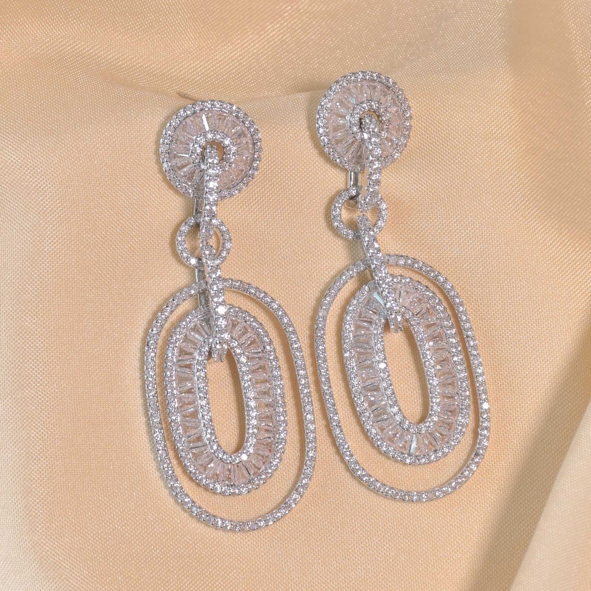 Shine Bound Ovals Earrings - Upakarnaproduct_type