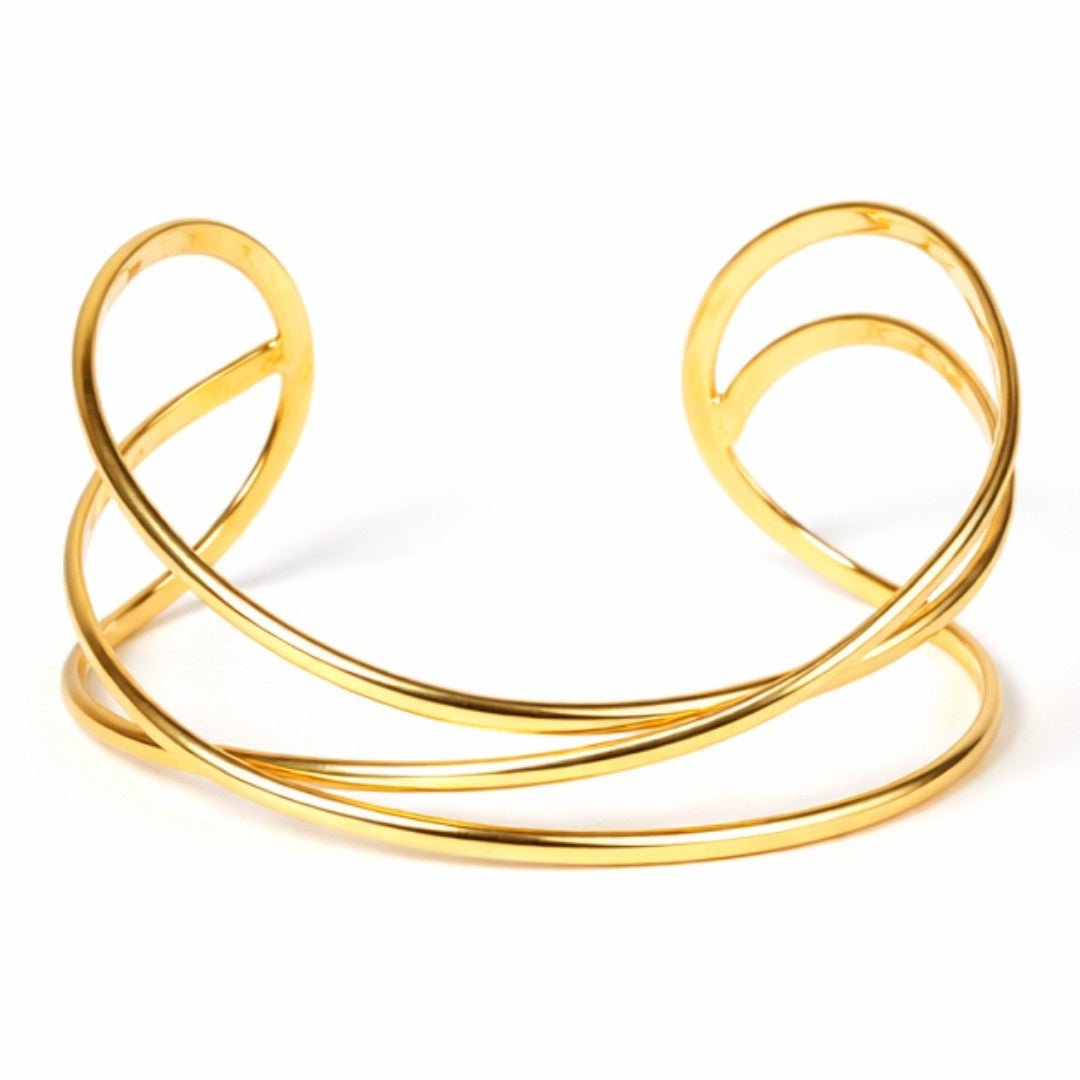 Sleek Wave Bangle - Upakarnaproduct_type