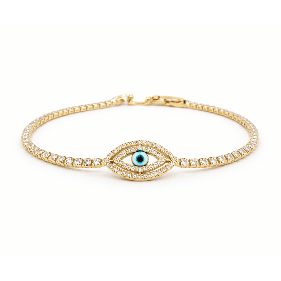 Sparkle Evil Eye Bracelet - Upakarnaproduct_type