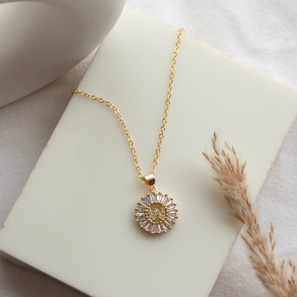 The Personalised Initial Necklace - Upakarnaproduct_type