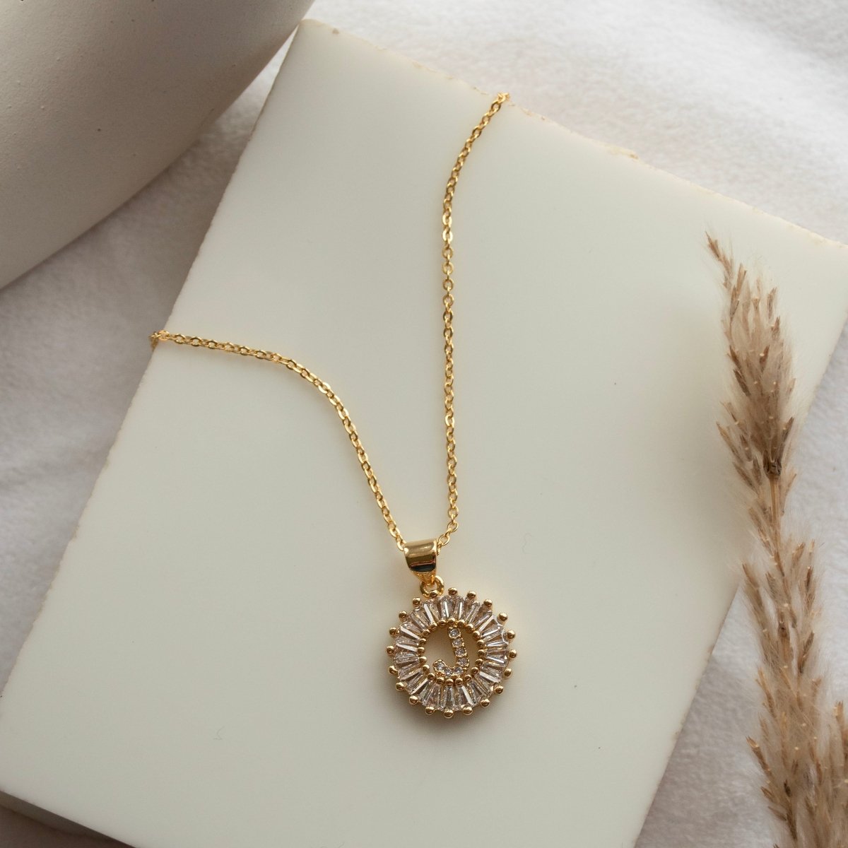 The Personalised Initial Necklace - Upakarnaproduct_type