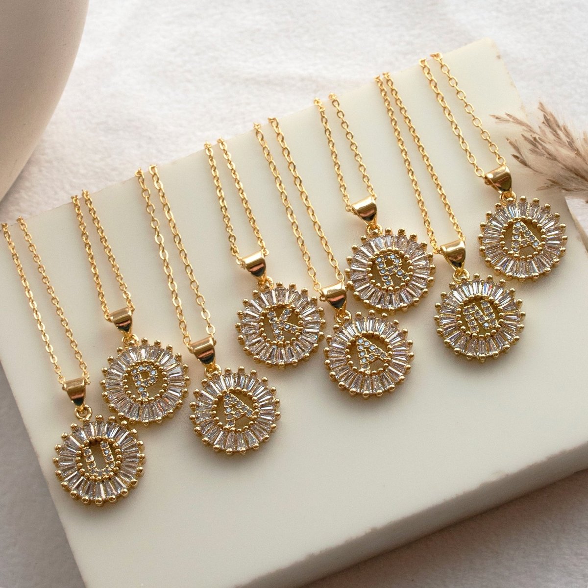 The Personalised Initial Necklace - Upakarnaproduct_type