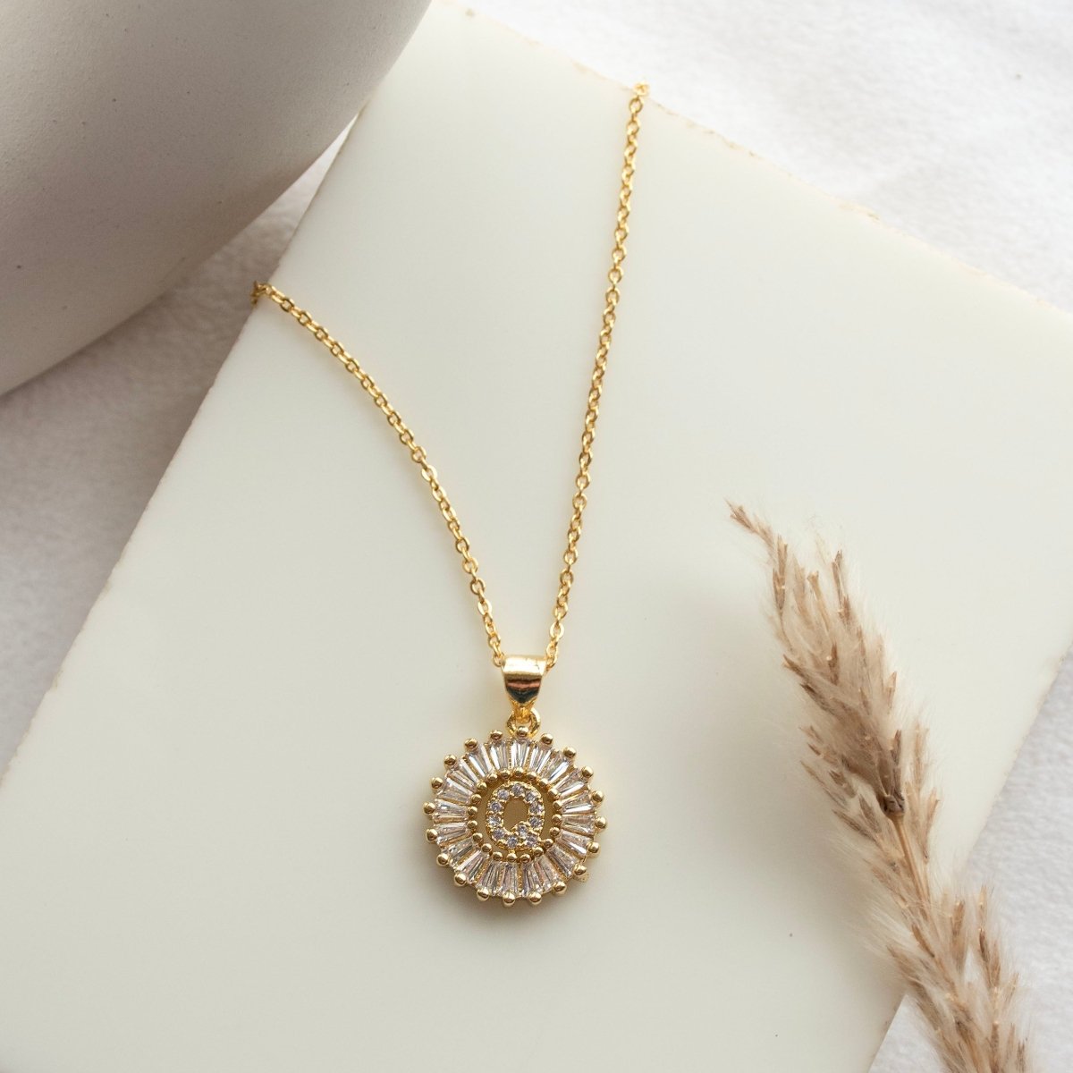 The Personalised Initial Necklace - Upakarnaproduct_type