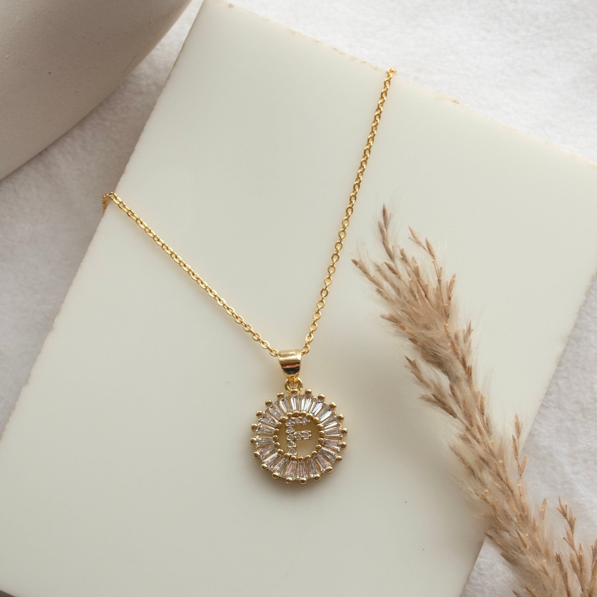 The Personalised Initial Necklace - Upakarnaproduct_type