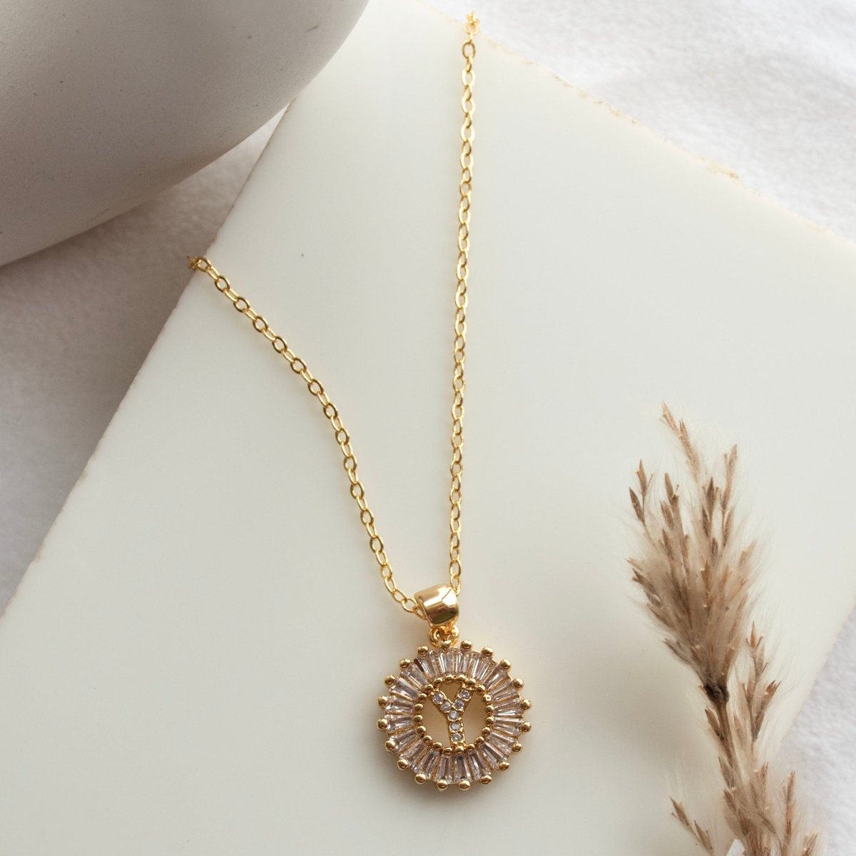 The Personalised Initial Necklace - Upakarnaproduct_type