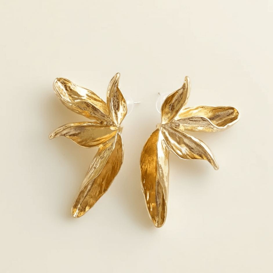 Tulip Floral Earrings - Upakarnaproduct_type